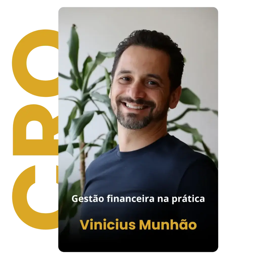 Palestrante do Agora Deu Lucro - Gestão Financeira na Prática - Vinicius Munhão