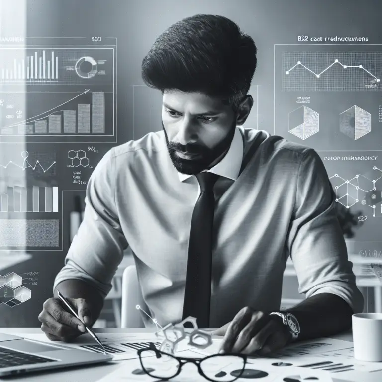 Esta postagem discute erros comuns de SEO no B2B que aumentam o custo por lead e como evitá-los para melhorar estratégias digitais e retorno do investimento.