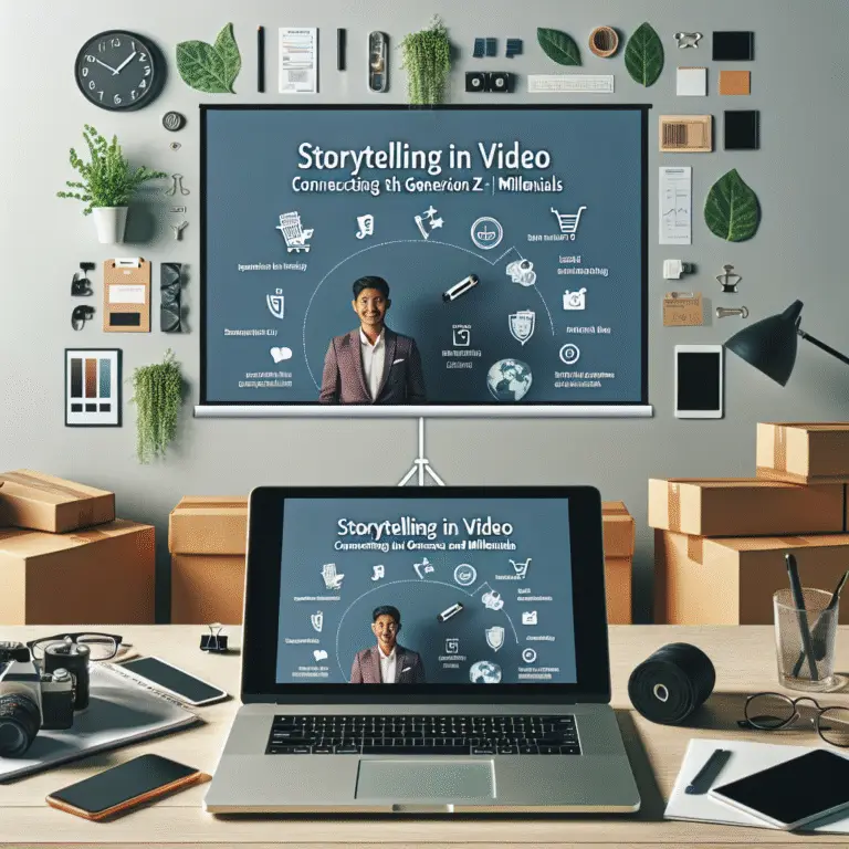 Storytelling em vídeo: uma estratégia chave para PMEs se conectarem com Geração Z e Millennials, aumentando engajamento e lealdade à marca.