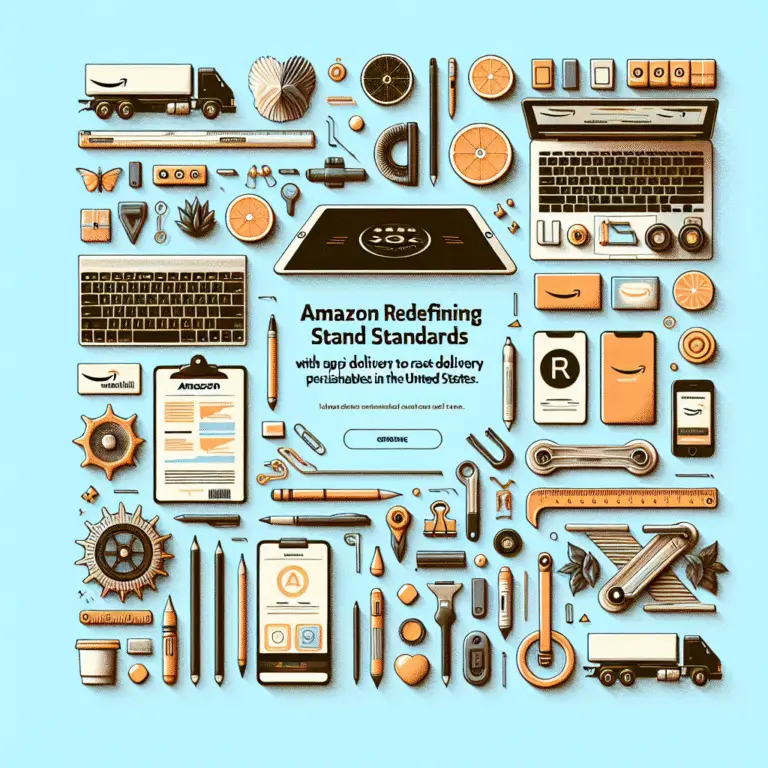 Amazon expande entrega de perecíveis no mesmo dia nos EUA, redefinindo e-commerce com logística avançada. Veja como isso impacta as expectativas do consumidor.