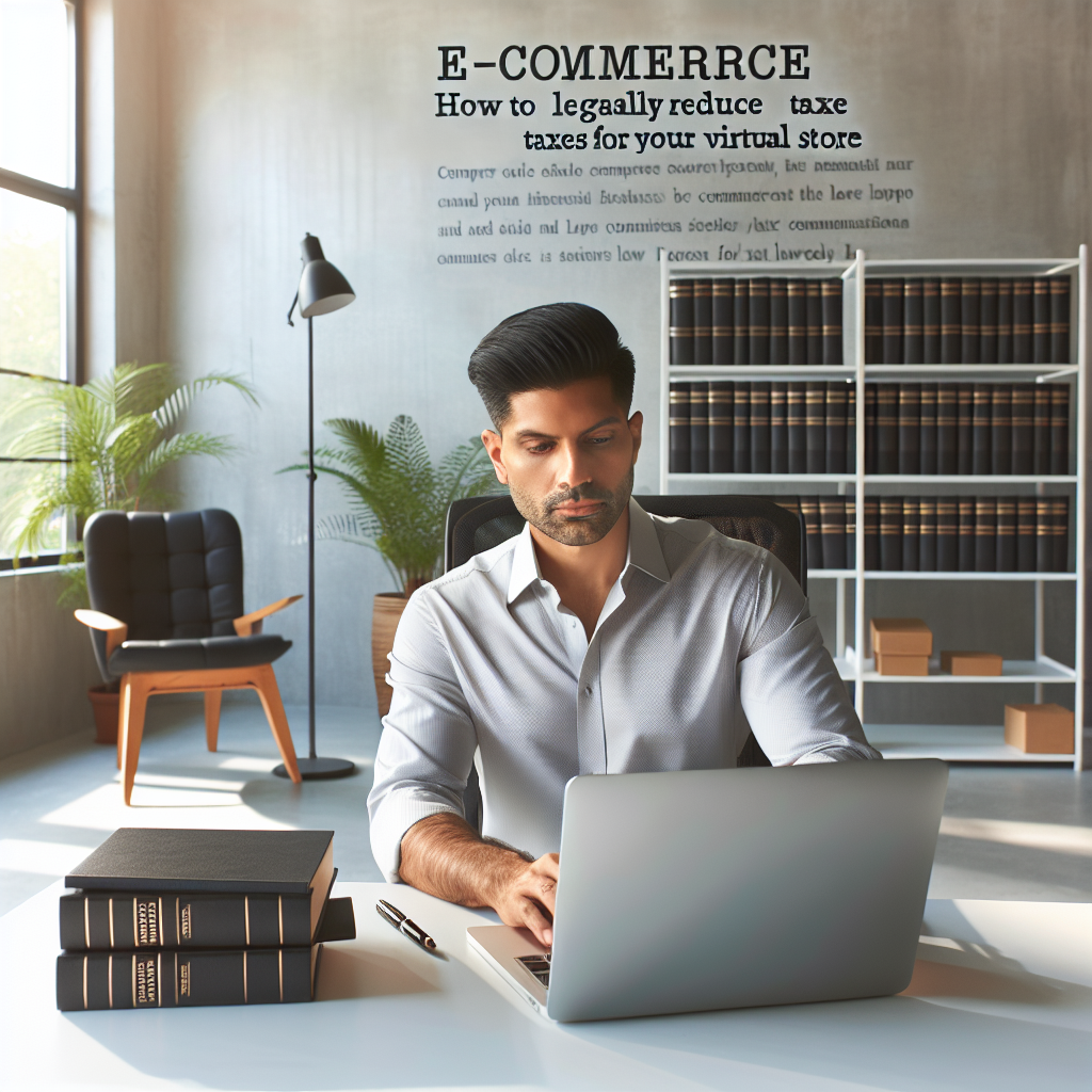 E-commerce: Como Reduzir Legalmente os Impostos da Sua Loja Virtual