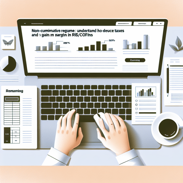 Descubra como o regime não cumulativo de PIS/COFINS pode reduzir impostos, aumentar margens e trazer competitividade ao seu negócio. Saiba como apurar créditos fiscais e evitar riscos fiscais.