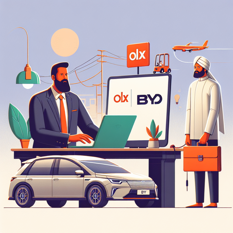 OLX e BYD revolucionam a venda de carros elétricos no Brasil com acordo inédito. Veja os impactos dessa parceria para consumidores, e-commerce e o setor automotivo.