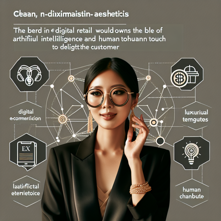 Veja o futuro do varejo de luxo: como Inteligência Artificial e experiências humanas personalizadas criam diferenciais e fidelizam clientes. Descubra estratégias inovadoras e tendências do setor para destacar sua marca no mercado altamente competitivo do varejo digital.