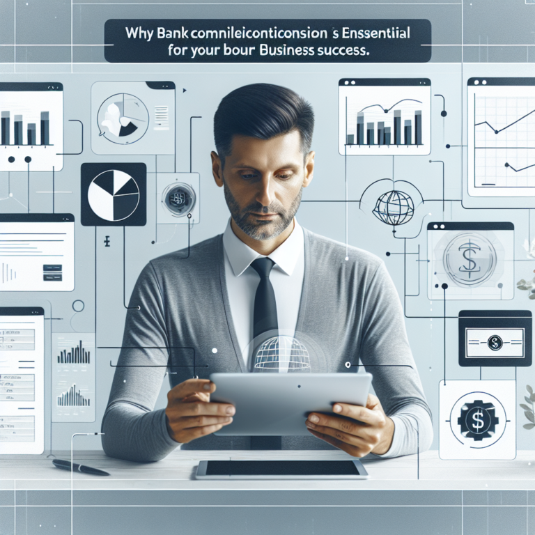 Conciliação bancária: saiba como evitar erros, fraudes e manter a saúde financeira do seu negócio. Descubra dicas para conciliar contas e otimizar sua gestão financeira de forma eficiente e segura.