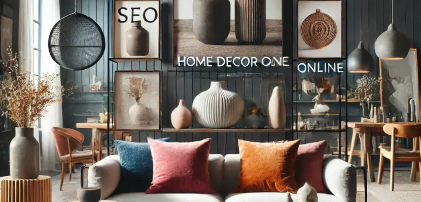 DALL·E 2024-12-09 16.34.53 - A visually striking image showcasing a modern, elegant online shop interface for home decor products. The interface features high-quality images of de