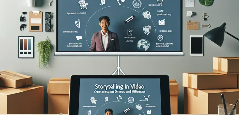Storytelling em vídeo: uma estratégia chave para PMEs se conectarem com Geração Z e Millennials, aumentando engajamento e lealdade à marca.
