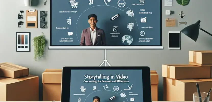 Storytelling em vídeo: uma estratégia chave para PMEs se conectarem com Geração Z e Millennials, aumentando engajamento e lealdade à marca.