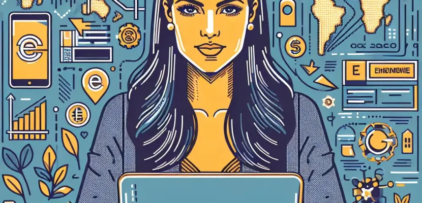 A diversidade dos mercado europeu influencia o e-commerce, com Itália e Espanha liderando em concentração.