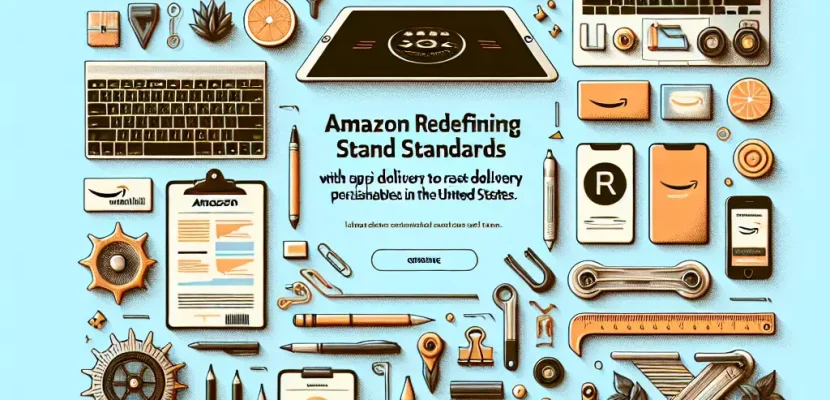 Amazon expande entrega de perecíveis no mesmo dia nos EUA, redefinindo e-commerce com logística avançada. Veja como isso impacta as expectativas do consumidor.